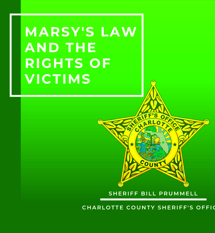 Marsys Law and the Rights of Victims  Charlotte County Sheriffs Office