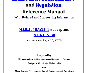 Fillable Online New Jersey Local Public Contracts Law and Regulation