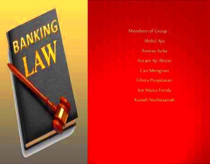 Banking law