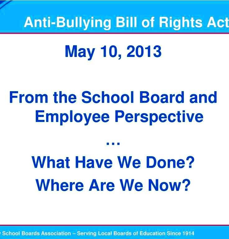 PPT  Bullying Of and By the Student with Special Needs New Jersey  s