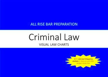 Criminal Law for the Bar Exam Law Charts by All Rise Bar Prep  Goodreads