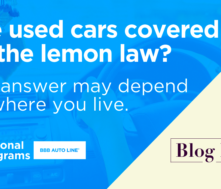 Are used cars covered under lemon laws